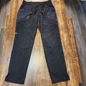 Grey's Anatomy black scrub pants